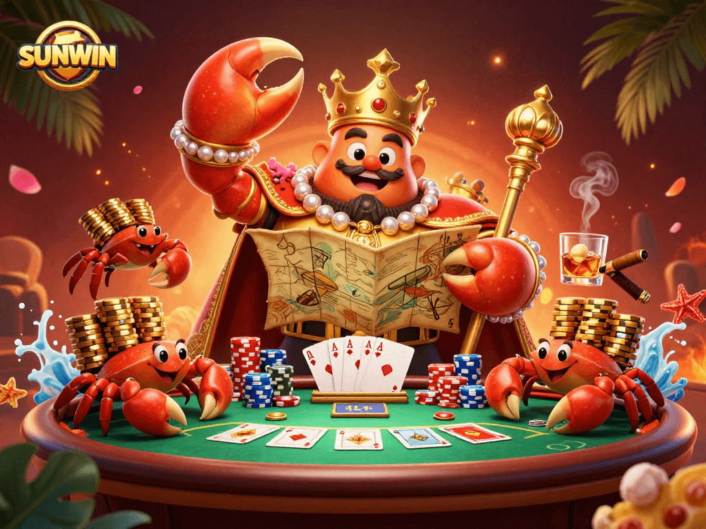 SUNWIN brings excitement as the golden crab emperor rules a vibrant poker scene, enhancing your casino experience.