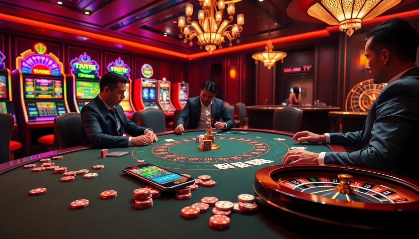 Experience the thrill of the twin68 apk as players engage in intense poker and exciting casino games.
