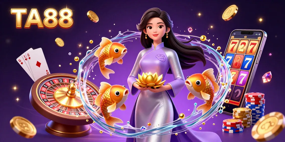 Experience thrilling gameplay at TA88 with dynamic characters and dazzling casino elements.