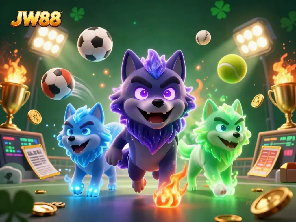 Experience thrilling gameplay at JW88 with dynamic sports elements and ghostly companions.