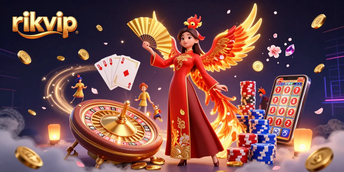 Enjoy thrilling games at rikvip's vibrant casino with dazzling graphics and winning opportunities.