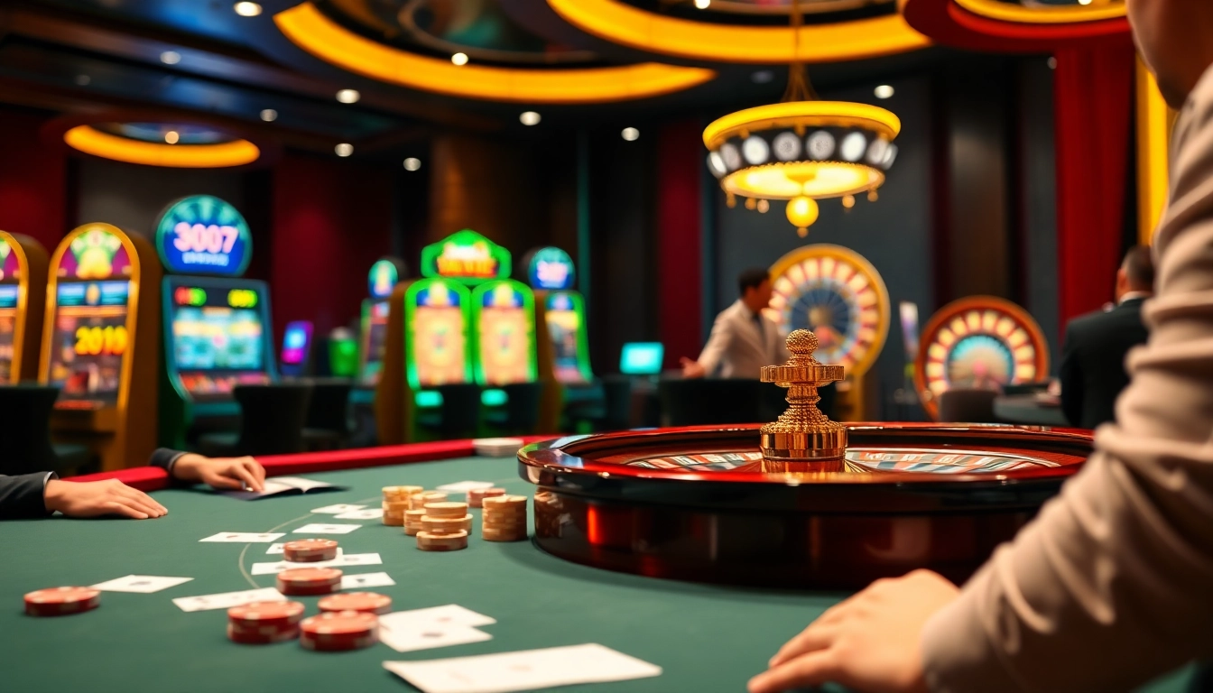 Experience high-stakes gaming at 888new with vibrant tables and exciting slot machines.