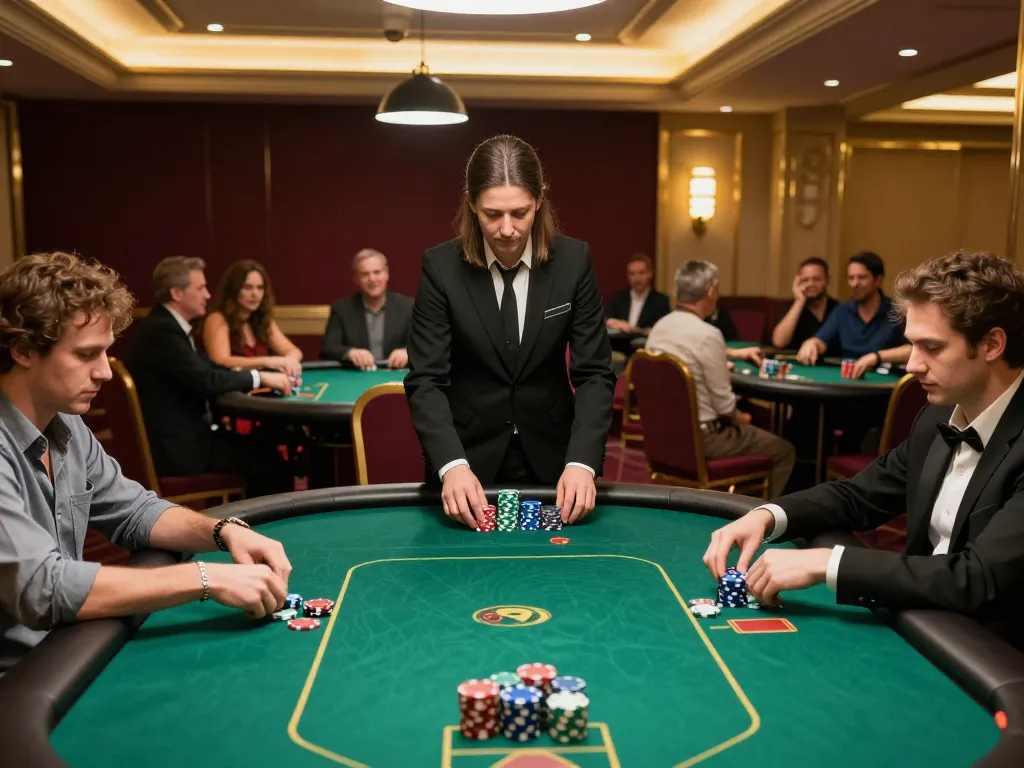 Experience thrilling poker gameplay at LC88 with intense strategy and high stakes.