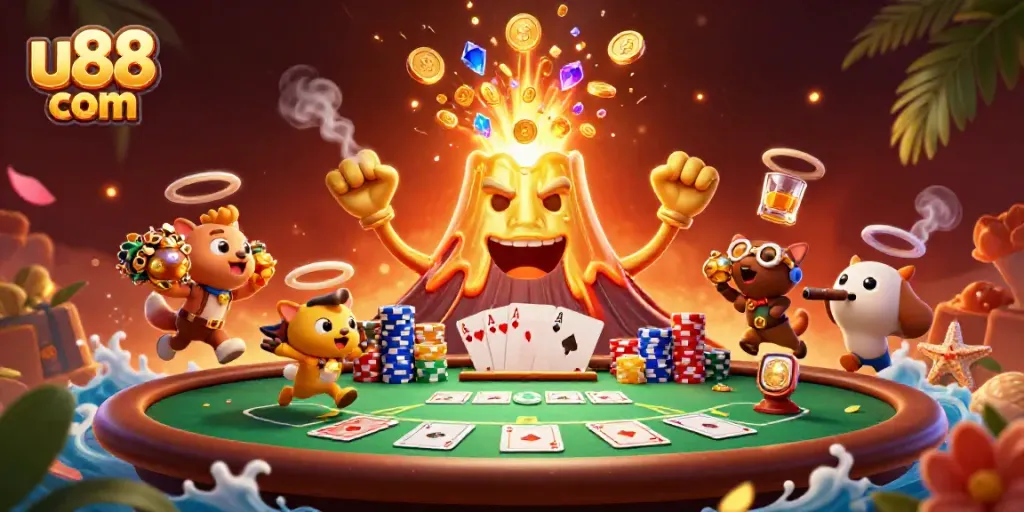 Experience exciting gameplay at u88 com with vibrant casino elements and treasure-hunting adventures.