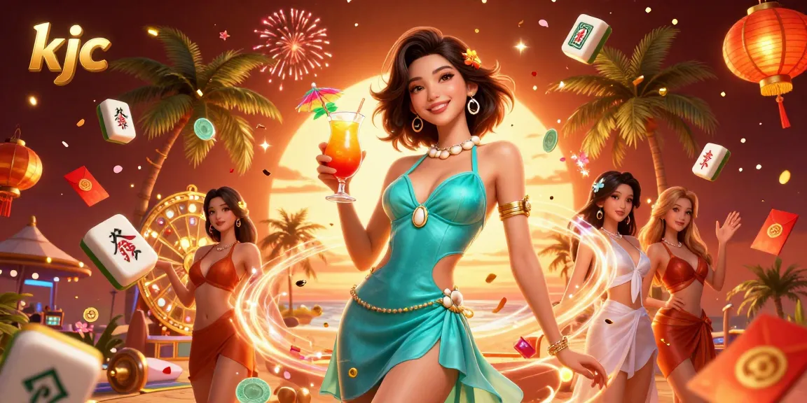 Experience the excitement of kjc with vibrant visuals, showcasing a glamorous casino atmosphere.