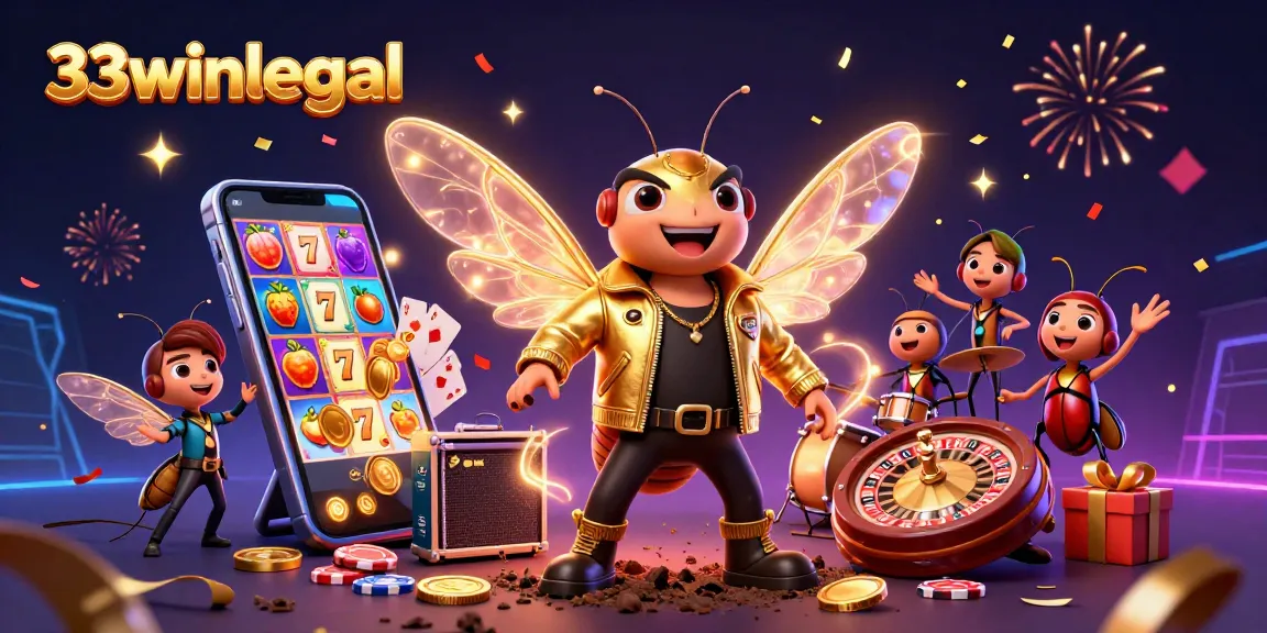 Engage with thrilling games at 33winlegal, featuring iconic characters and vibrant slot action.