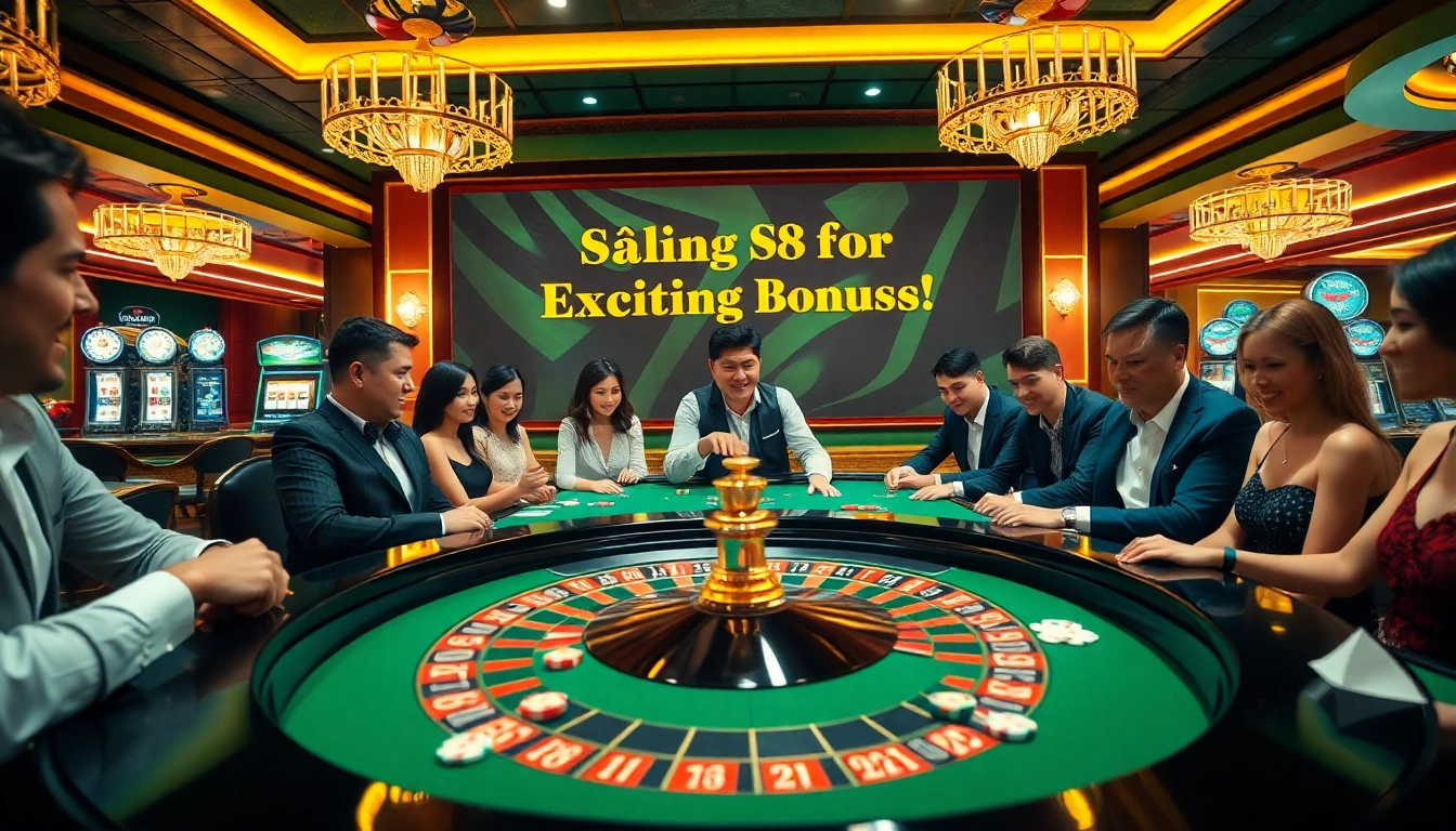 Engage in thrilling games at S8 by signing up to win exclusive rewards.