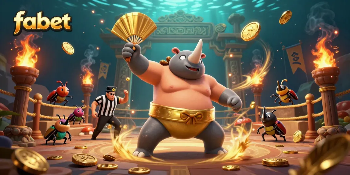 Experience fabet excitement with beetle champions in an electrifying casino showdown.