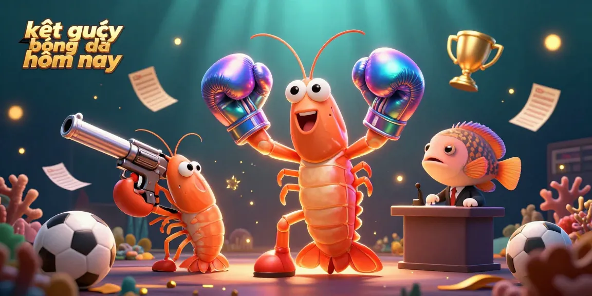 Kết quả bóng đá hôm nay display featuring the mantis shrimp and sports betting elements in a dynamic arena.