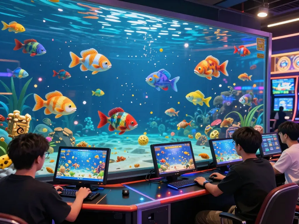 Bắn cá Fabet game in action with colorful graphics and engaging gameplay for online casino lovers.