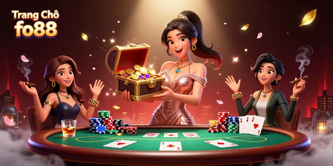 Engage with excitement at Trang Chủ fo88 while enjoying a dazzling casino experience filled with treasures and poker action.