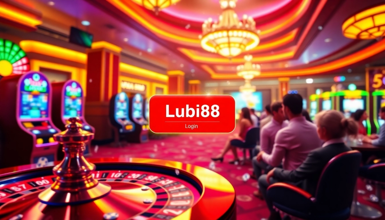 Engage in thrilling online gambling with the Link vào vb88 interface, showcasing vibrant casino visuals.