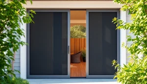 Installeer een hor voor schuifdeur met een elegant design in uw moderne huis.