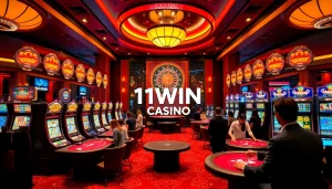 Experience the thrill of winning at 11WIN Casino with exciting games and vibrant atmosphere.