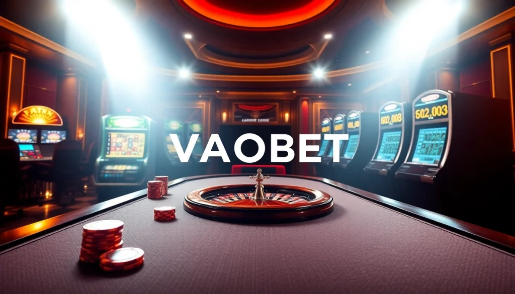 Players enjoying an exciting betting experience with VAOBET's online casino interface.