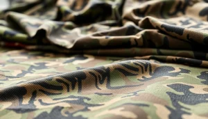 Bekijk prachtige camouflage stoffen met diverse patronen en texturen.