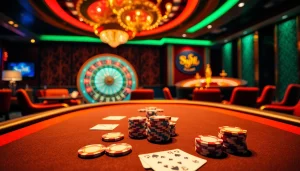 Experience thrilling games at https://sky88.tel/ featuring luxury casino tables and captivating poker action.