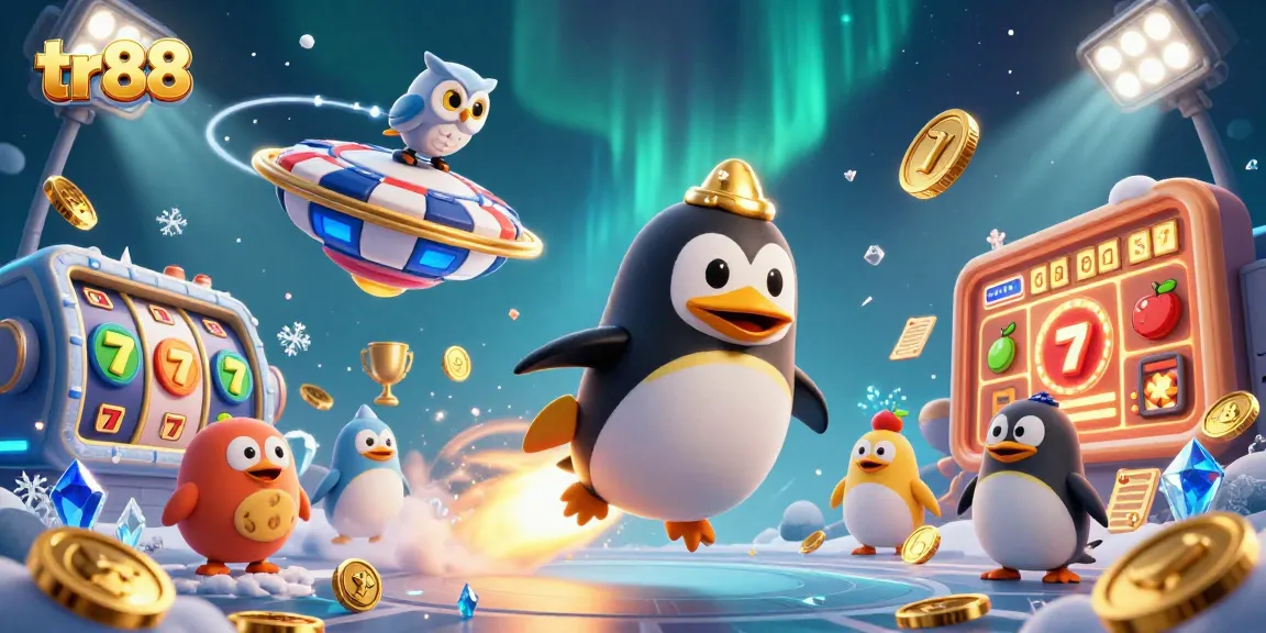 Experience thrilling slots and jackpots with tr88 in this vibrant casino scene!