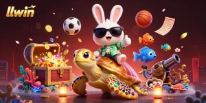 llwin offers exciting sports betting action with colorful cartoon characters and dynamic elements