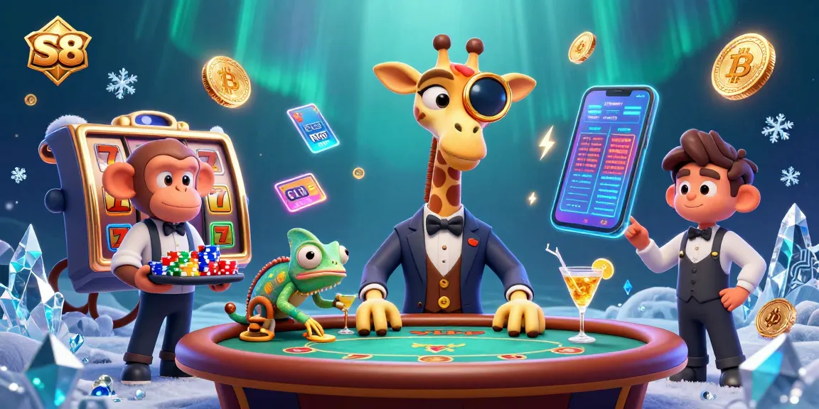 Experience exciting gameplay and win at S8 with dynamic slot machines and vibrant symbols.