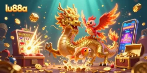 Spin the reels at lu88a with vibrant slots and dynamic action in an engaging casino scene.
