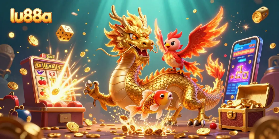 Spin the reels at lu88a with vibrant slots and dynamic action in an engaging casino scene.