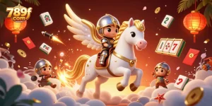 Experience exciting gameplay with 789f com showcasing slot reels and vibrant characters in a rich casino scene.