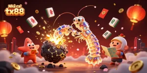 Experience thrilling action with Nhà cái tx88 in this vibrant 3D casino scene featuring dynamic gaming elements.