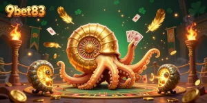 Engage in thrilling games at 9bet83 with vibrant casino elements and captivating illustrations.