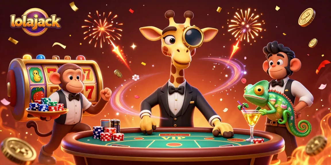 Experience thrilling gameplay at lolajack with elite characters and exciting casino elements.