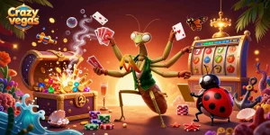 Experience the thrilling slots at crazyvegas with dynamic gameplay featuring vibrant characters and rich casino elements.